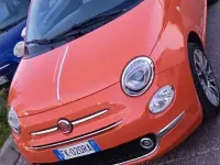Usata Fiat 500C 69 CV (50 kW) 2017 Arancione Cabrio