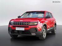 Usata Jeep Avenger Longitude 100 CV (73 kW) 2025 Rosso SUV