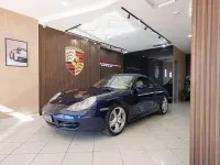 Usata Porsche 911 Carrera 4 Cabriolet 300 CV (220 kW) 2001 Blu/azzurro Cabrio