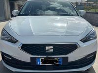 Usata Seat Leon Style 150 CV (110 kW) 2021 Bianco Berlina