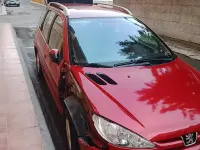Usata Peugeot 206 88 CV (64 kW) 2006 Rosso Station wagon