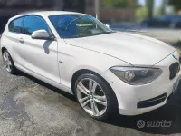 Usata BMW 118 Sport Line 143 CV (105 kW) 2014 Bianco Utilitaria