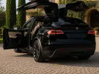 Usata Tesla Model X Plaid 750 kW (1020 CV) 2023 Nero SUV