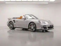 Usata Porsche 997 Turbo 480 CV (353 kW) 2008 Argento gt Cabrio