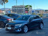 Usata Audi A3 Advanced 110 CV (80 kW) 2021 Grigio manhattan Berlina