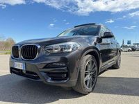 Usata BMW X3 Advantage 150 CV (110 kW) 2020 Nero SUV
