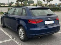 Usata Audi A3 Attraction 110 CV (80 kW) 2014 Blu/azzurro Berlina