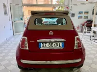 Usata Fiat 500C Lounge 70 CV (51 kW) 2010 Rosso Cabrio