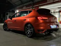Usata Seat Leon FR 150 CV (110 kW) 2018 Arancione Berlina