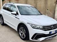 Usata VW Tiguan R-line Plus 150 CV (110 kW) 2021 Bianco SUV