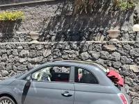 Usata Fiat 500 2015 Grigio Cabrio