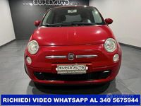 Usata Fiat 500 Lounge 69 CV (50 kW) 2009 Rosso Cabrio