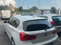 Usata BMW 118 Urban Line 116 CV (85 kW) 2015 Bianco Utilitaria
