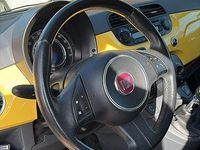 Usata Fiat 500 2009 Giallo Cabrio