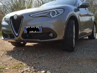 Usata Alfa Romeo Stelvio 210 CV (154 kW) 2017 Grigio SUV