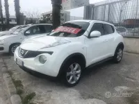 Usata Nissan Juke Tekna 110 CV (80 kW) 2011 Bianco SUV