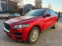 Begagnad Jaguar F-Pace Portfolio 180 HK (132 kW) 2018 Röd SUV