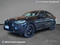 Usata BMW X4 M Sport 286 CV (210 kW) 2022 Nero / metallizzato SUV