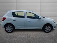 Usata Dacia Sandero Ambiance 75 CV (55 kW) 2014 Bianco Utilitaria