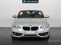 Usado BMW 220 Advantage 190 CV (139 kW) 2018 Gris Descapotable