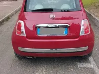 Usata Fiat 500 Lounge 69 CV (50 kW) 2009 Rosso Cabrio
