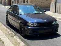 Usata BMW 330 204 CV (150 kW) 2004 Blu Coupé