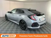 Usata Honda Civic Elegance 129 CV (94 kW) 2017 Argento Berlina