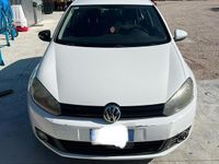 Usata VW Golf VI 102 CV (75 kW) 2012 Bianco Utilitaria