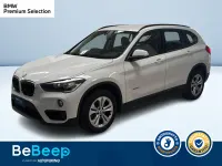 Usata BMW X1 Advantage 140 CV (102 kW) 2017 Bianco pastello SUV