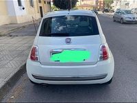 Usata Fiat 500 75 CV (55 kW) 2009 Bianco Cabrio