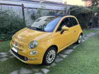 Usata Fiat 500C Lounge 69 CV (50 kW) 2016 Giallo Cabrio