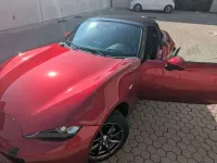 Usata Mazda MX5 Exceed 132 CV (97 kW) 2018 Rosso Cabrio