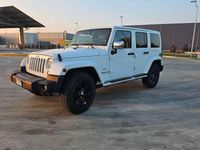 Usata Jeep Wrangler Unlimited Sahara 200 CV (147 kW) 2014 Bianco SUV
