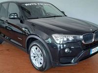Usata BMW X3 190 CV (139 kW) 2017 Nero SUV
