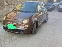 Usata Fiat 500 75 CV (55 kW) 2010 Marrone Utilitaria