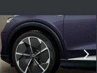 Nuova Audi Q4 Sportback e-tron S-Line 210 kW (286 CV) 2025 Viola aurora SUV