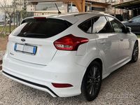 Usata Ford Focus ST-Line 120 CV (88 kW) 2018 Bianco Berlina