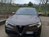 Usata Alfa Romeo Stelvio 180 CV (132 kW) 2018 Marrone SUV