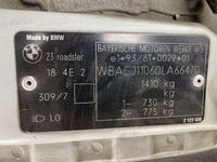 Usata BMW Z3 116 CV (85 kW) 1997 Argento Cabrio