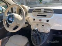 Usata Fiat 500C Lounge 69 CV (50 kW) 2011 Bianco Cabrio