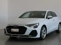 Usata Audi A3 S-Line 150 CV (110 kW) 2024 Bianco ghiaccio metallizzato Berlina