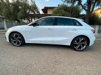 Usata Audi A3 Advanced 150 CV (110 kW) 2022 Bianco Berlina