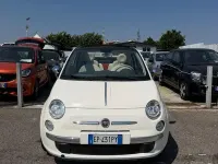 Usata Fiat 500 69 CV (50 kW) 2013 Bianco Cabrio