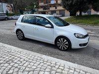 Usata VW Golf VI Comfortline 110 CV (80 kW) 2009 Bianco Utilitaria
