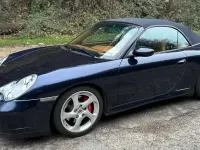 Usata Porsche 911 Carrera 4S Cabriolet 320 CV (235 kW) 2004 Blu/azzurro Cabrio