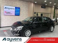Usata Peugeot 208 Active 75 CV (55 kW) 2022 Nero Utilitaria