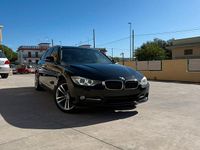 Usata BMW 320 184 CV (135 kW) 2013 Nero Berlina