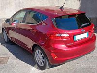 Usata Ford Fiesta 125 CV (91 kW) 2020 Rosso Utilitaria