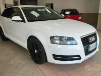Usata Audi A3 Ambition 90 CV (66 kW) 2010 Bianco Utilitaria