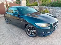 Usata BMW 218 Sport Line 150 CV (110 kW) 2017 Blu Coupé